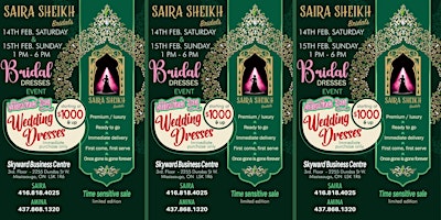 Image principale de South Asian Bridal Dresses Event Mississauga