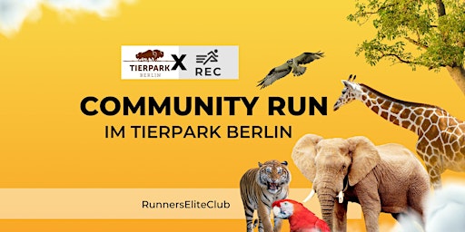 Image principale de REC 5km Community Run im Tierpark Berlin - jetzt wird's tierisch!