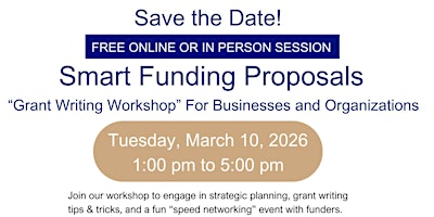Image principale de Grant Writing Workshop