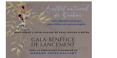 Image principale de Gala-bénéfice de lancement du Ballet national du Québec