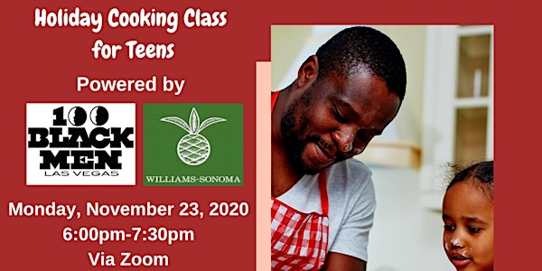 Holiday Cooking Class for Teens