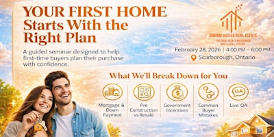 Image principale de First Time Home Buyer Seminar feb 28