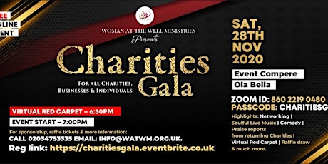 Charities Gala / Warring Woman Book Launch primary image
