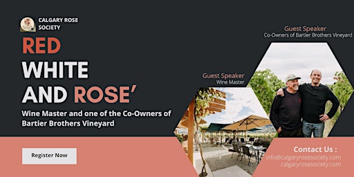 Image principale de Red, White or Rose'-MEMBERS ONLY