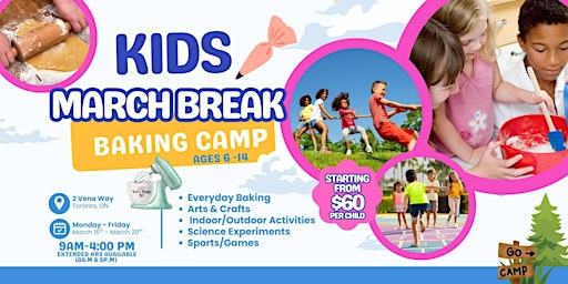 Image principale de March Break Baking Camp Toronto