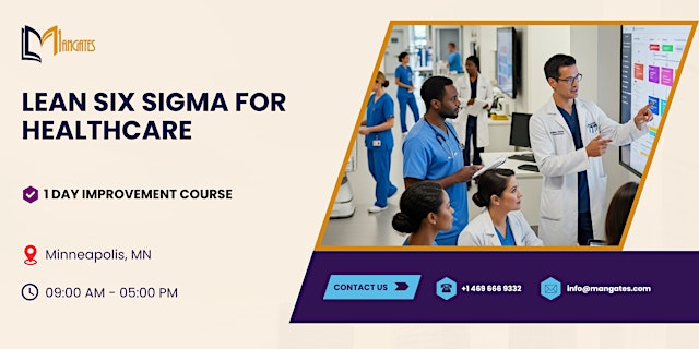 Image principale de Lean Six Sigma for Healthcare: 1 Day Improvement Course in Minneapolis