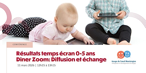 Image principale de Résultats de l'enquête en Montérégie de l'utilisation des écrans en 0-5ans