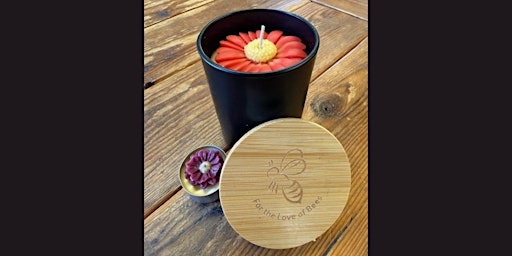 Image principale de Honeybee 101 - Beeswax Creations: Flower Container Candle
