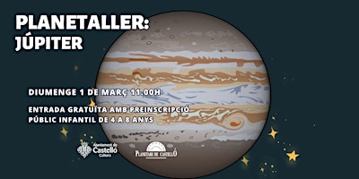 Image principale de Planetaller Planetari "JÚPITER"