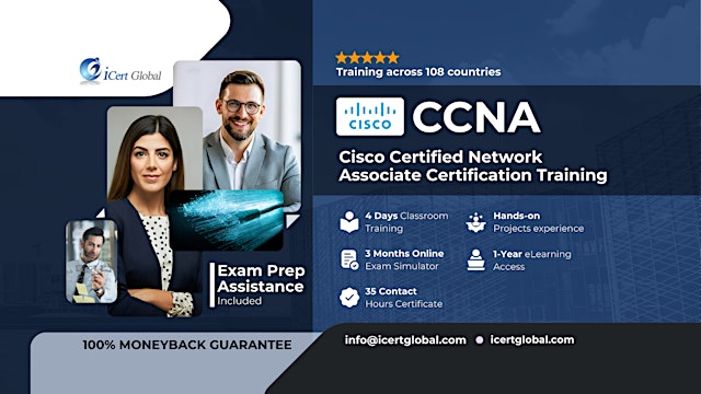 Hauptbild für Copy of CCNA Certification – 4-Day Classroom Training in Lewiston, CA
