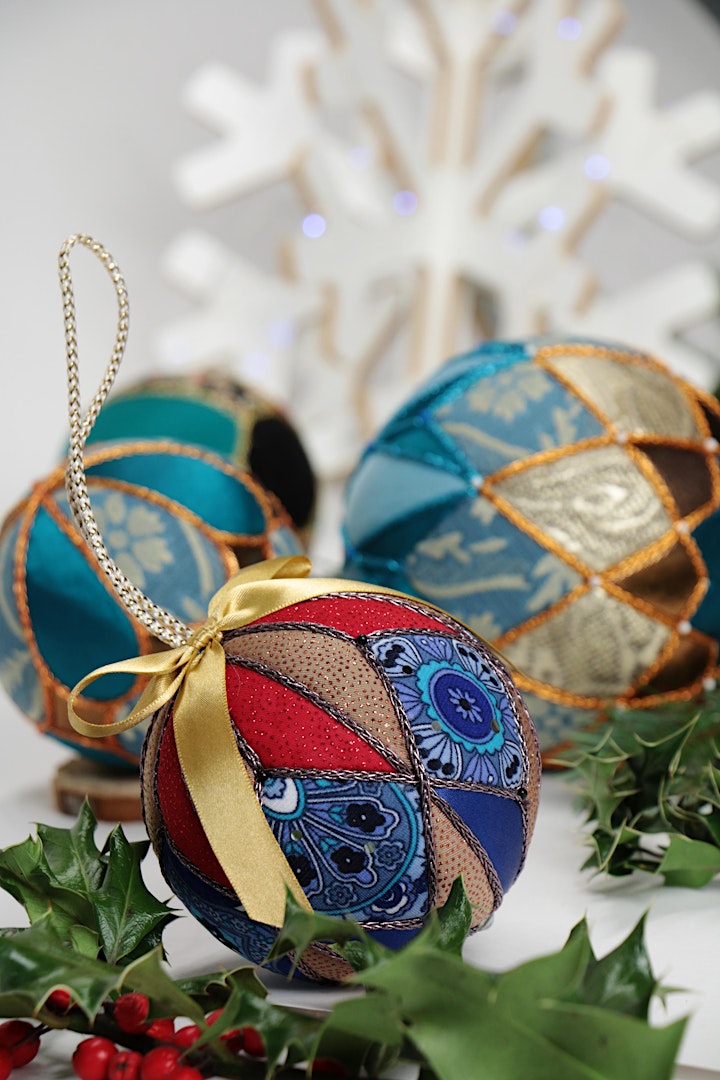 
		DIY Christmas Ornament Kimekomi Workshop image
