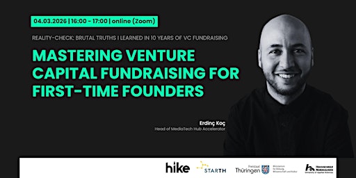 Image principale de Mastering Venture Capital: Fundraising For First-Time Founders