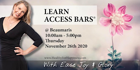 BECOME A CERTIFIED ACCESS BARS PRACTITIONER IN A DAY primary image