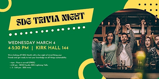 Image principale de SDG Trivia Night