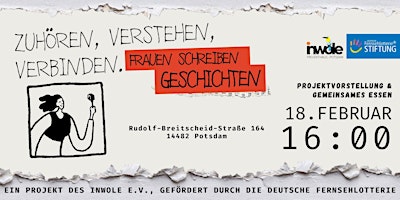 Image principale de Zuhören, verstehen, verbinden - Frauen schreiben Geschichten