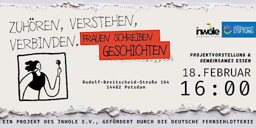 Image principale de Zuhören, verstehen, verbinden - Frauen schreiben Geschichten