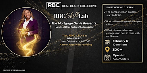 Image principale de The Mortgage Genie Presents… Lending 101 for Realtors The foundation