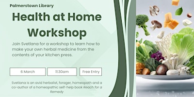 Image principale de HEALTH AT HOME WORKSHOP