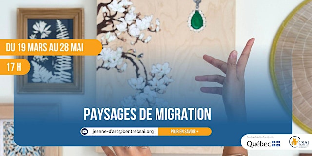 Image principale de Paysages de migration