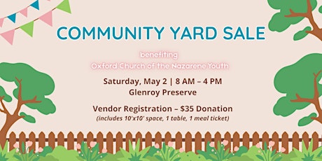 Immagine principale di OCN Youth Group Benefit Yard Sale