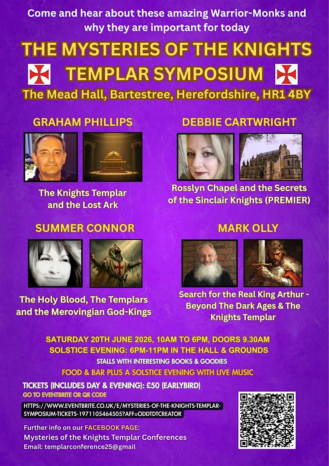 Mysteries Of The Knights Templar Symposium