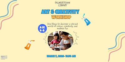 Image principale de ART & CREATIVITY WORKSHOP