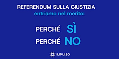 Image principale de PERCHÉ SÌ PERCHÉ NO