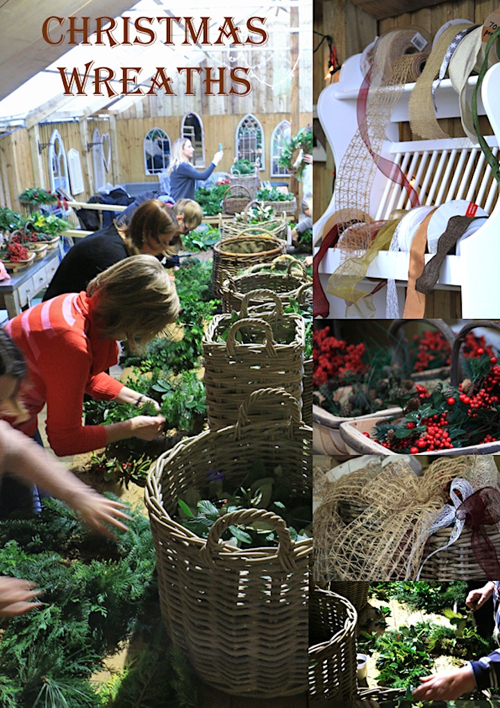 Holly Wreath Workshop With Jacky & Peter | 2nd Workshop Friday 3rd Dec 2021 image