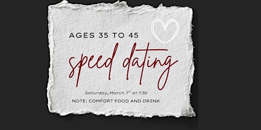 Image principale de Speed Dating at Note (Ages 35 to 45)