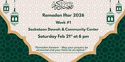 Image principale de Ramadan Iftar 2026 Week #1