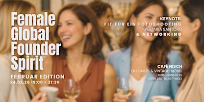 Image principale de Female Global Founder Spirit - Februar Edition