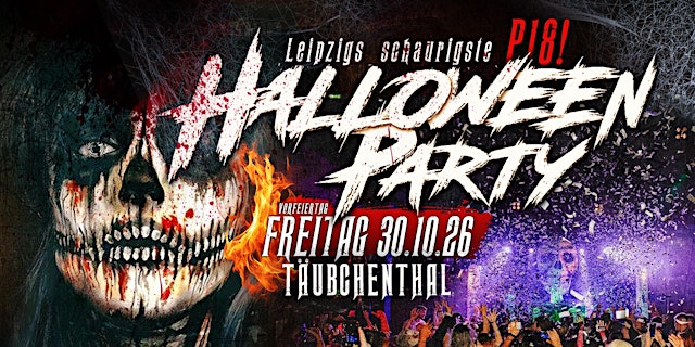 Hauptbild für Leipzigs schaurigste HALLOWEEN PARTY 2026