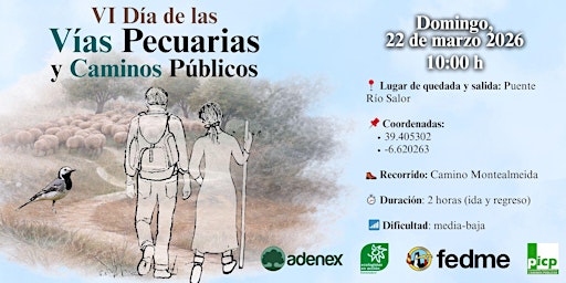 Image principale de VI Día de las Vías Pecuarias y Caminos Públicos | Camino MonteAlmeida