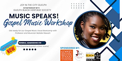 Image principale de Music Speaks! Gospel Music Workshop III