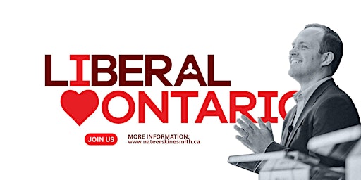 Image principale de Nate Erskine-Smith Meet & Greet BOQ + HLA