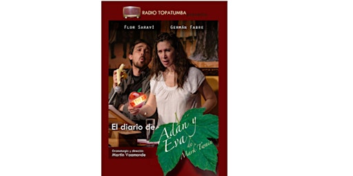 Image principale de RADIO TOPATUMBA TEATRO. “El diario de Adán y Eva” de Mark Twain