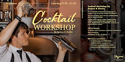 Image principale de Cocktailworkshop bij Serious&Stormy