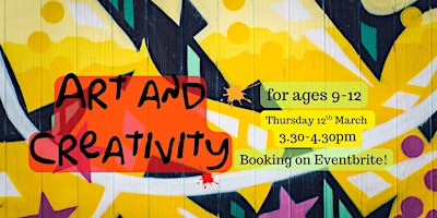 Image principale de Art and Creativity with Elena for 9-12 year olds