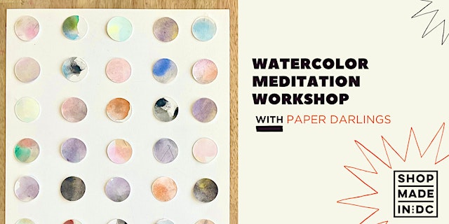 Image principale de Watercolor Meditation Workshop with Paper Darlings