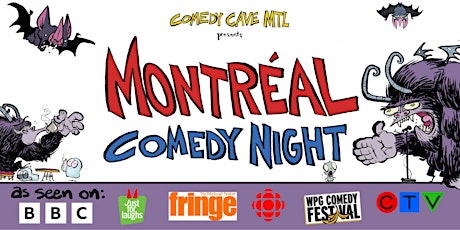 Hauptbild für Montreal Comedy Night (Fri April 24)