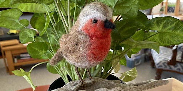 Imagen principal de Needle Felted Red Robin Workshop