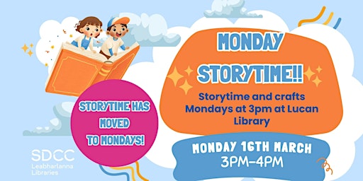 Image principale de Storytime and Crafts!