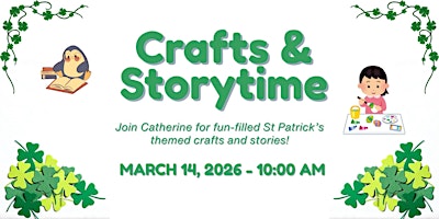 Image principale de CRAFTS & STORYTIME