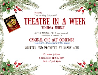 Image principale de Theatre in a Week-Holiday Edition