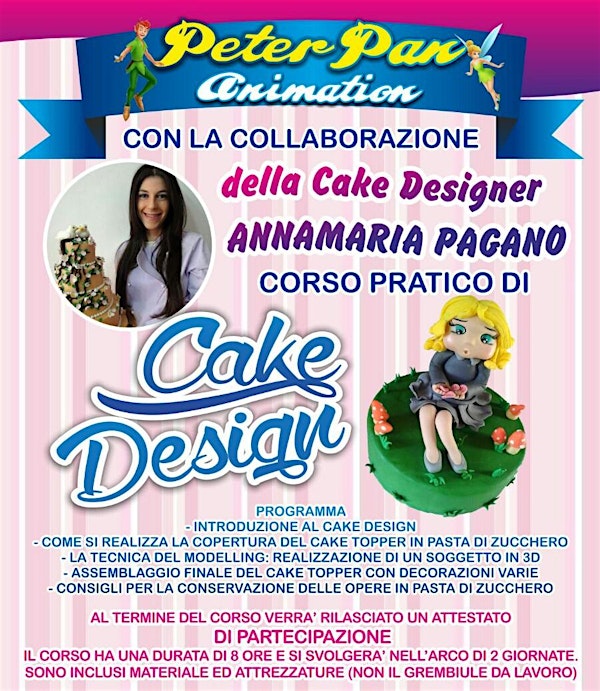 Corso Pratico di Cake Design "Lucy e la Farfalla"