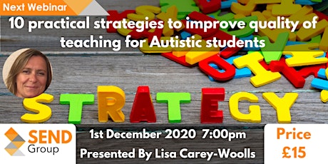 Practical strategies to improve teaching for  autistic students primary image