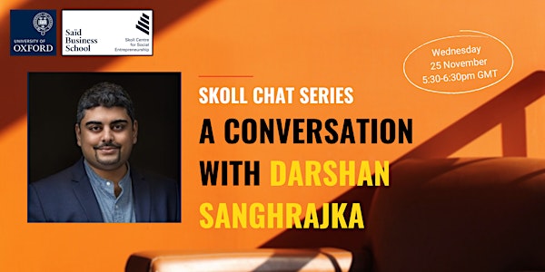 A Conversation with Darshan Sanghrajka