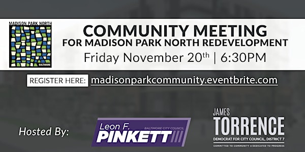 Madison Park Community Update