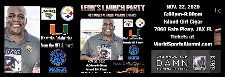 Leon Searcy's Launch Party: 4th Down & Damn Book Signing image