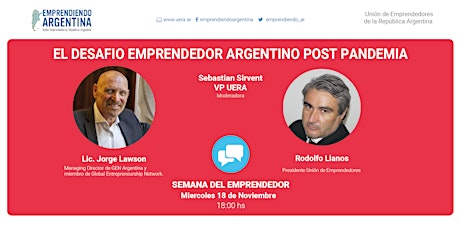 Imagen principal de EL DESAFIO EMPRENDEDOR  ARGENTINO POST PANDEMIA